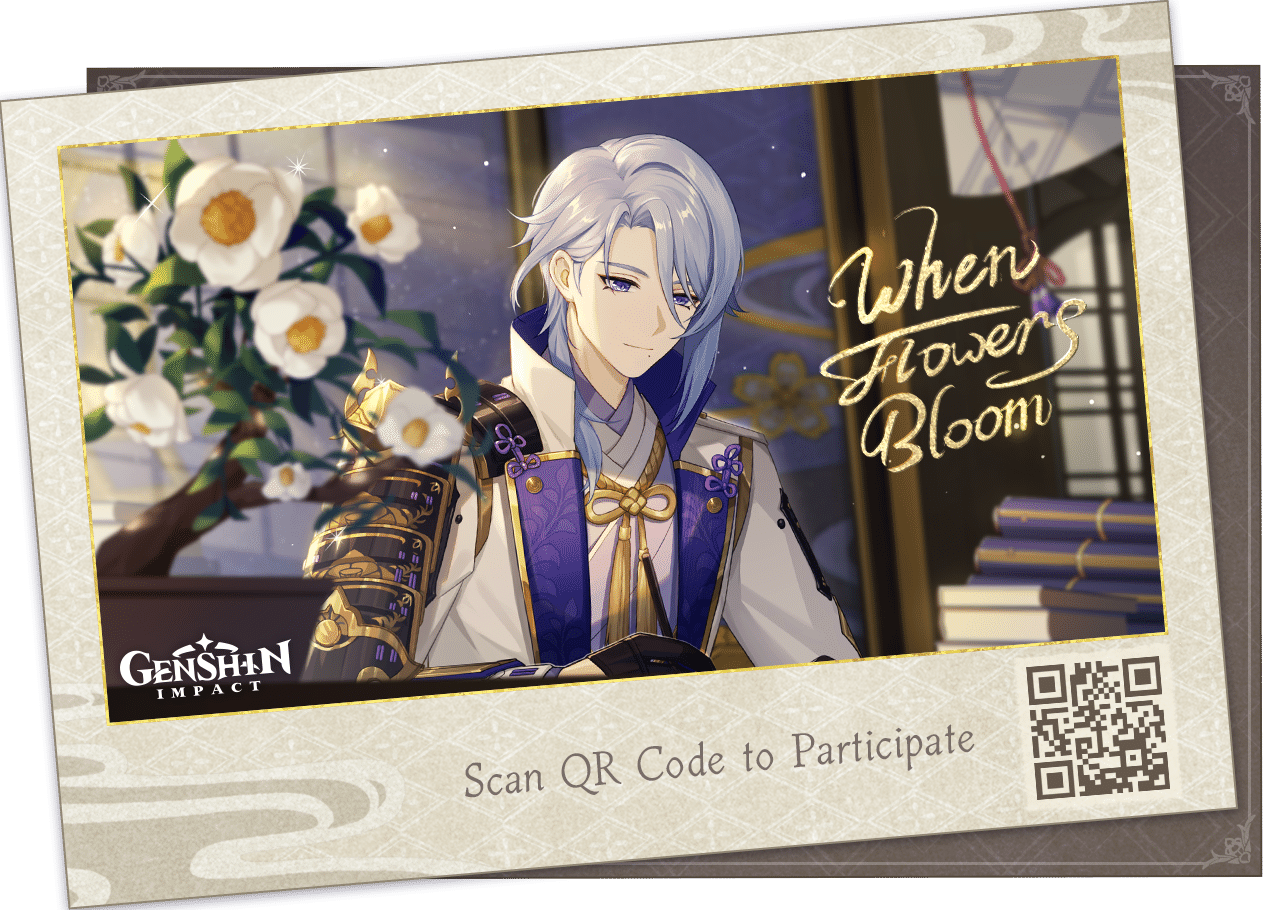 When Flowers Bloom — Genshin Impact Genshin Impact HoYoLAB