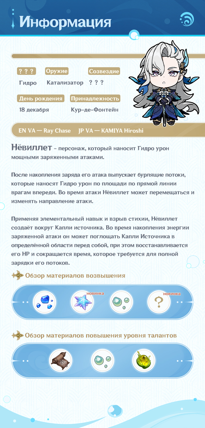 Иллюстрация к статье «Нёвиллет «Распорядитель неумолимого суда»: «Я вижу ценность не только в своей работе, но и во всех начинаниях жителей Фонтейна».»