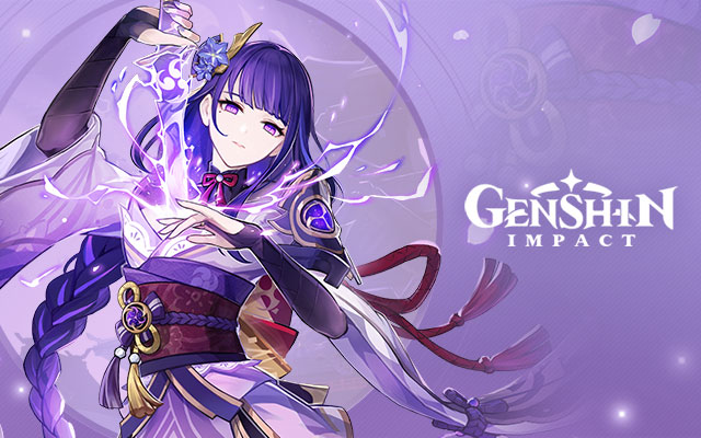 Vision Của Raiden Genshin Impact - Đi vào thế giới thần kỳ đầy mạo hiểm.